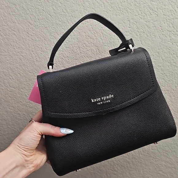 Kate Spade Thompson Pebbled Leather Small Top Handle Bag - Picture 4 of 7